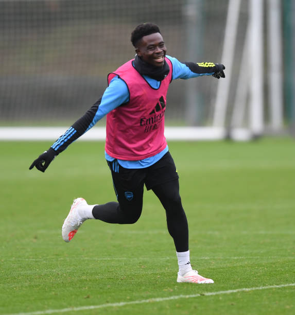 GBR: Arsenal Training Session