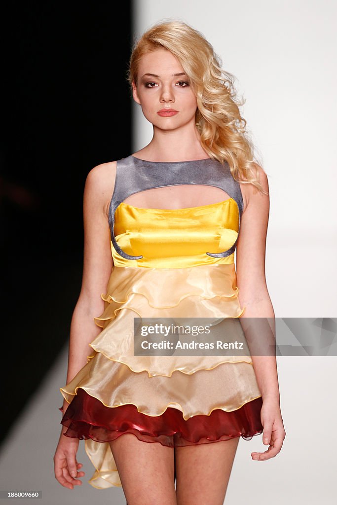 Final Of DHL Young Designers Contest : Mercedes-Benz Fashion Week Russia S/S 2014