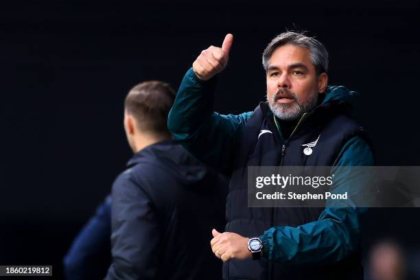 David Wagner, Manager of Norwich City during the Sky Bet Championship match between Ipswich Town and Norwich City at Portman Road on December 16,...