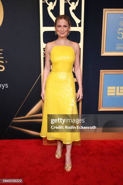 Jennifer Nettles attends the 50th Daytime Emmy Creative Arts and Lifestyle Awards at The Westin Bonaventure Hotel & Suites, Los Angeles on December...