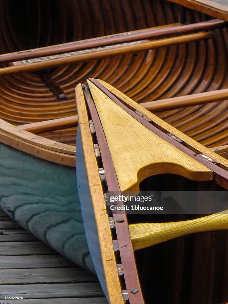 Wooden Canoes