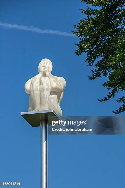 Jaume Plensa, See No Evil 2010, Yorkshire Sculpture park.Near Leads UK