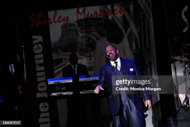 Dale DeGroat performs at the O'Jays 8th Annual Celebrity Scholarship Weekend Masquerade Ball at TW Theateron October 25, 2013 in Las Vegas, Nevada.