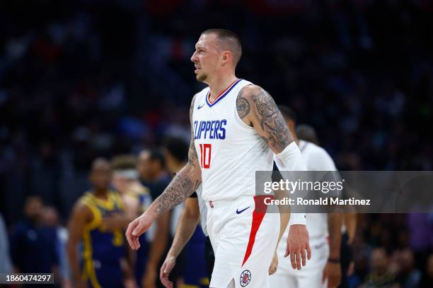 Daniel Theis of the LA Clippers at Crypto.com Arena on December 14, 2023 in Los Angeles, California. NOTE TO USER: User expressly acknowledges and...