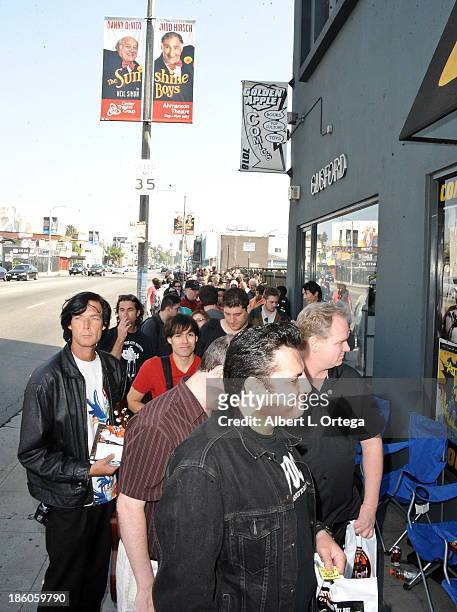 Atmosphere at the "Asylum" signing held at Golden Apple Comics on October 27, 2013 in Los Angeles, California.