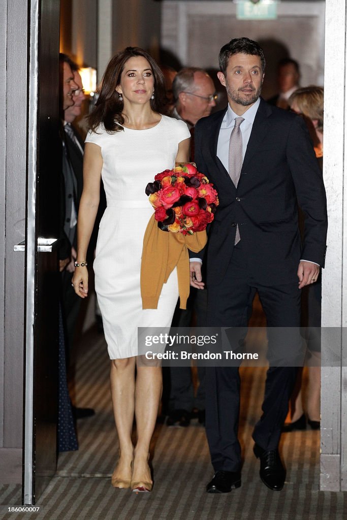 Prince Frederik And Princess Mary Of Denmark Visit Sydney - Day 5