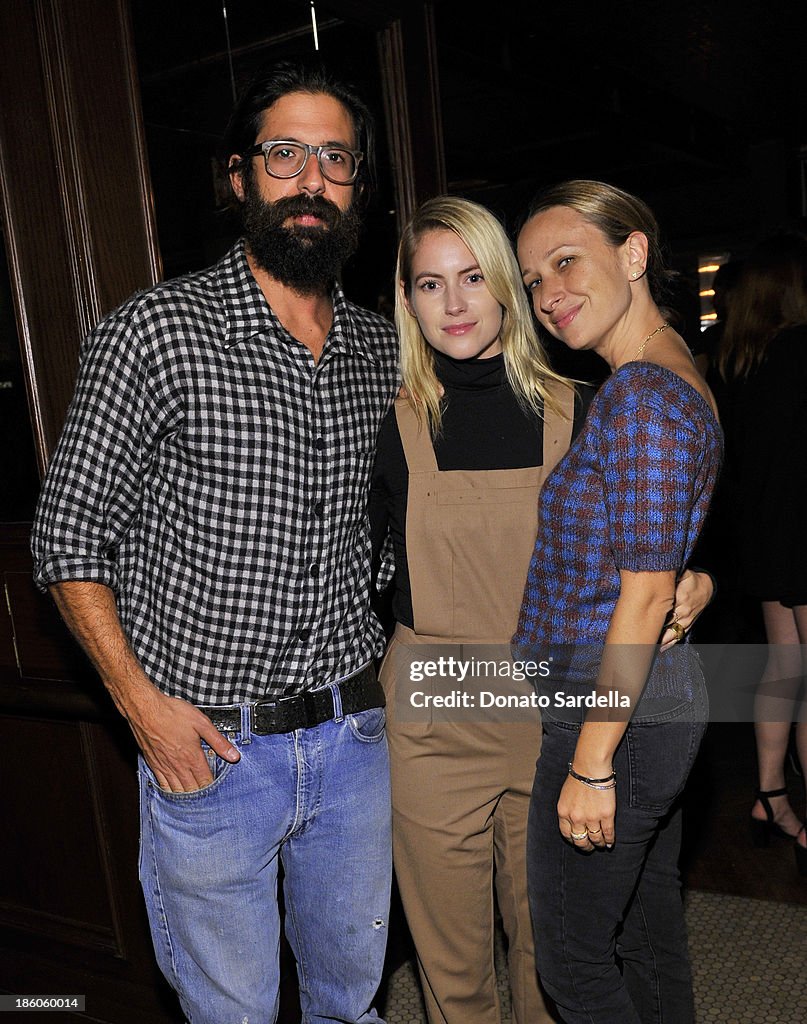 Designers Greg Chait, Laura Ramsey, and Jennifer Meyer Maguire attend ...
