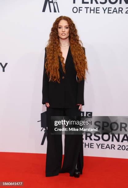 Jess Glynne attends the BBC Sports Personality Of The Year 2023 at Dock10 Studios on December 19, 2023 in Manchester, England.