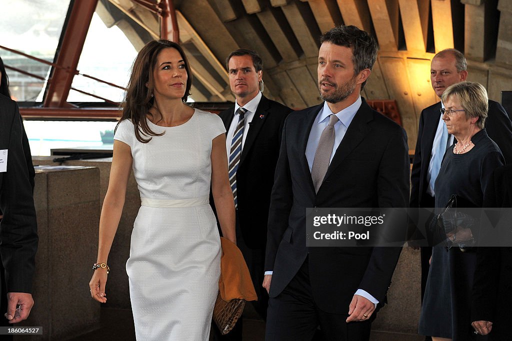 Prince Frederik And Princess Mary Of Denmark Visit Sydney - Day 5