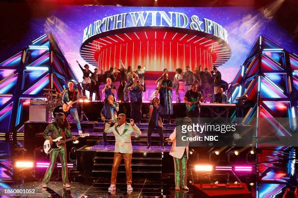 Live Finale Part "2 Episode 2422B -- Pictured: Earth, Wind & Fire --