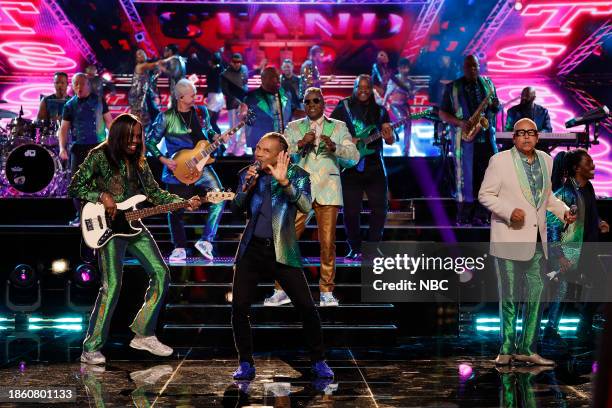 Live Finale Part "2 Episode 2422B -- Pictured: Earth, Wind & Fire --