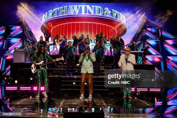 Live Finale Part "2 Episode 2422B -- Pictured: Earth, Wind & Fire --