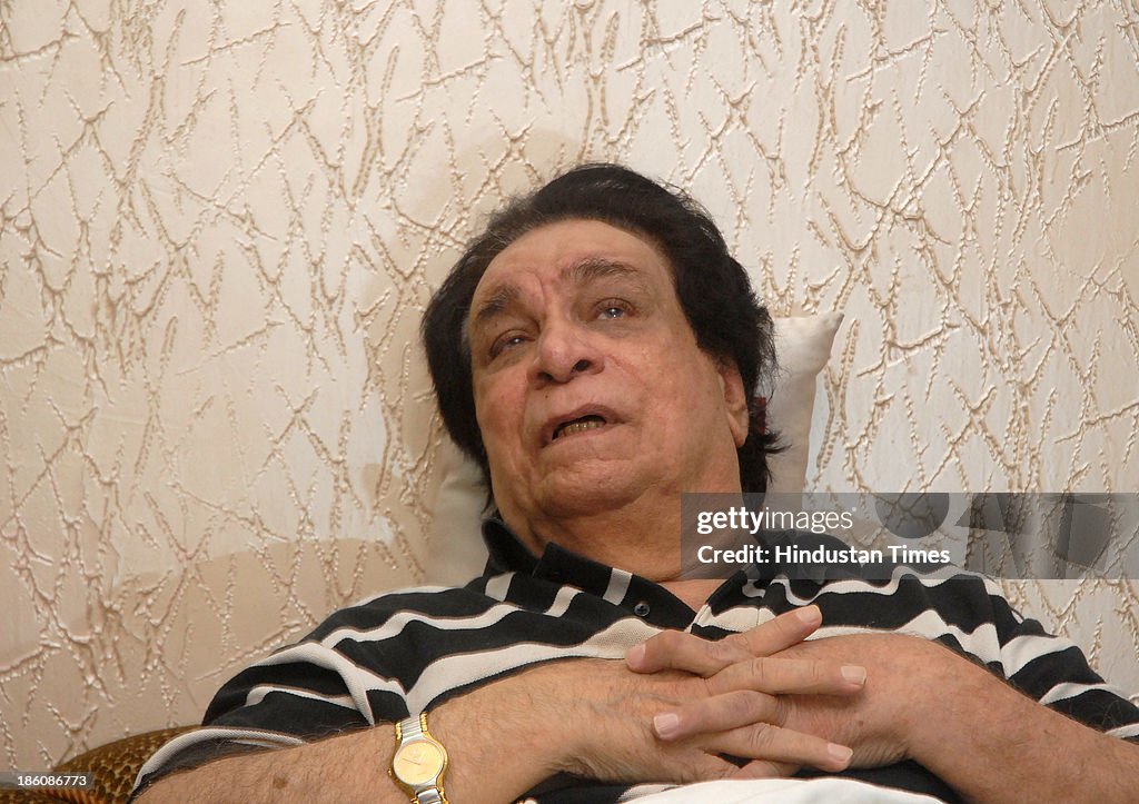 Profile Shoot Of Kader Khan
