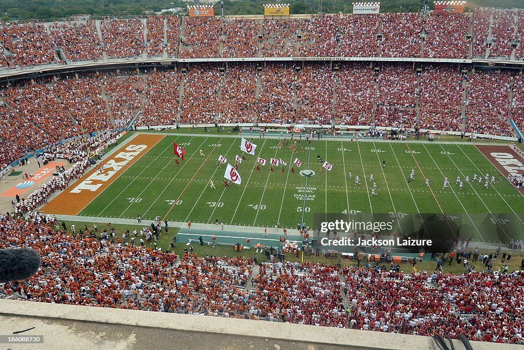 Oklahoma v Texas