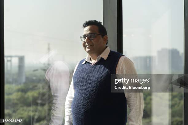 Vijay Shekhar Sharma, founder and chairman of One97 Communications Ltd., operator of Paytm, in Noida, India, on Tuesday, Dec. 19, 2023. Paytm plans...