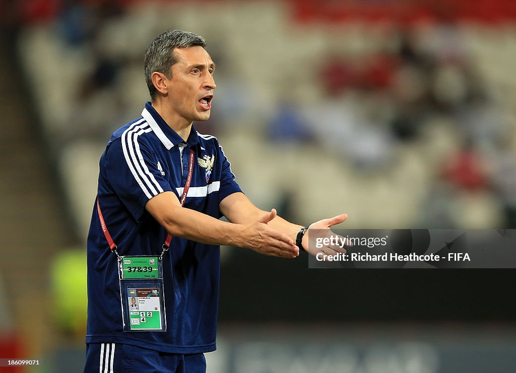 Brazil v Russia: Round of 16 - FIFA U-17 World Cup UAE 2013
