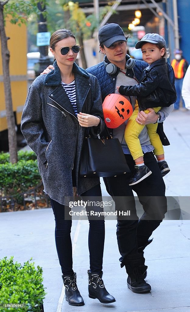 Celebrity Sightings In New York City - October 28, 2013