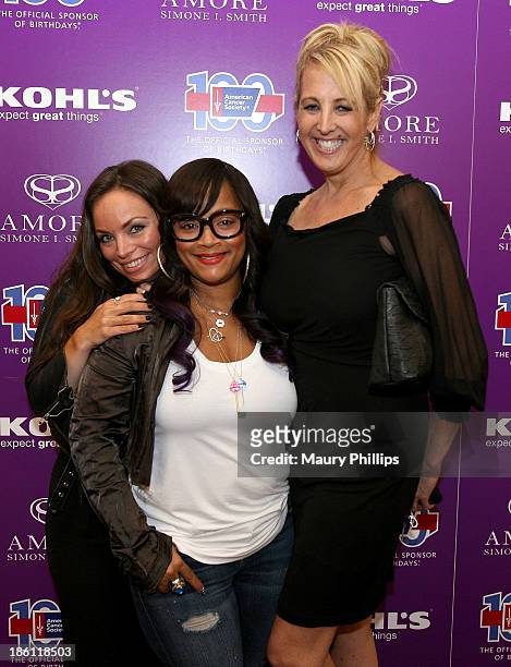 Simone I. Smith and guest attend Amore by Simone I. Smith Collection Debut at Kohl's on October 26, 2013 in Los Angeles, California.