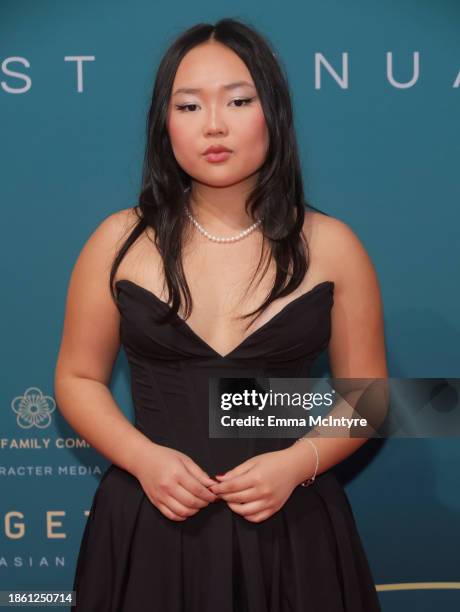Ella Jay Basco attends the 21st Annual Unforgettable Gala at The Beverly Hilton on December 16, 2023 in Beverly Hills, California.