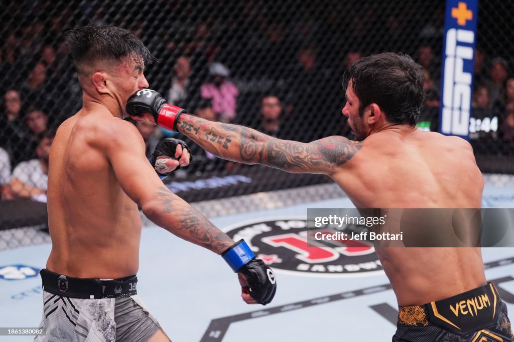 UFC 296: Pantoja v Royval