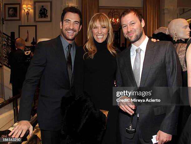 Dylan McDermott, Toni Collette and Dave Galafassi attend Ralph Lauren Presents Exclusive Screening Of Hitchcock's To Catch A Thief Celebrating The...