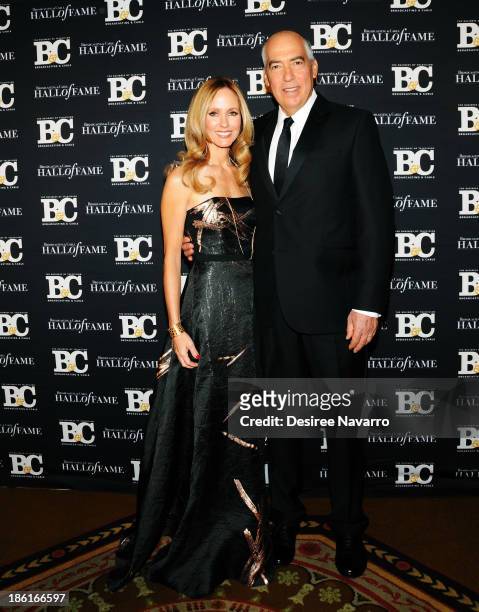 Chairman and CEO at Twentieth Century Fox Television, Dana Walden and Chairman and CEO at Twentieth Century Fox, Gary Newman attend the Broadcasting...