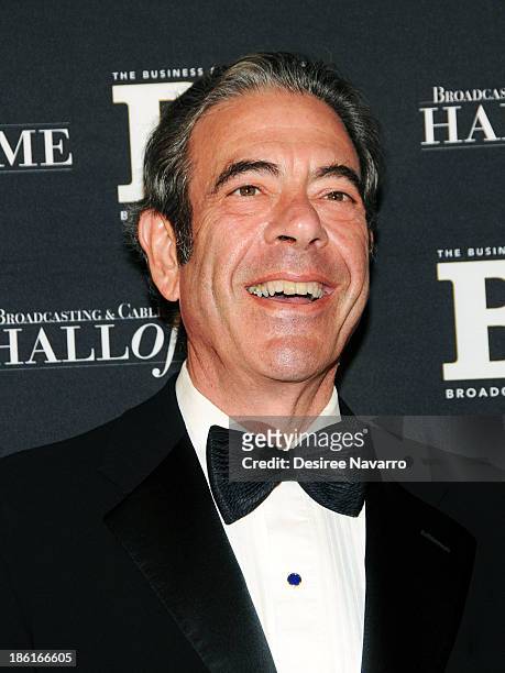 President and CEO of NFL Network, Steve Bornstein attends the Broadcasting And Cable 23rd Annual Hall Of Fame Awards dinner at The Waldorf Astoria on...
