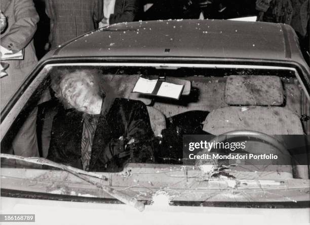 The aunt of Italian mafioso Francesco Marino Mannoia was killed by Cosa Nostra in revenge of his nephew turning informant. Italy, 1980s.