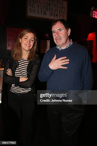 Rose Byrne and Richard Kind attend the LAByrinth Theater Company Celebrity Charades 2013 benefit gala at Capitale on October 28, 2013 in New York...