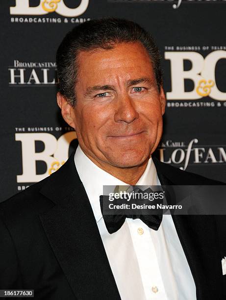 Of Home Box Inc., Richard L.Plepler attends the Broadcasting And Cable 23rd Annual Hall Of Fame Awards dinner at The Waldorf Astoria on October 28,...