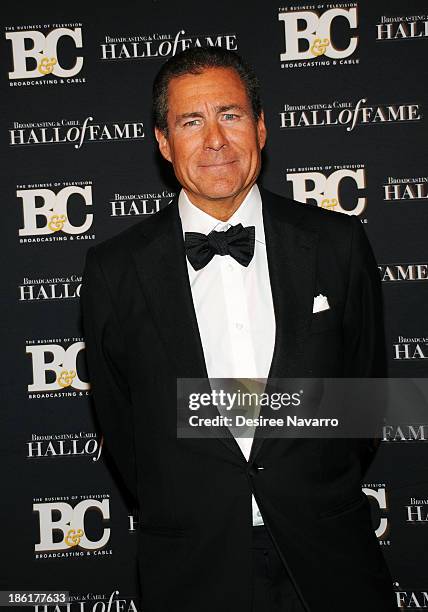 Of Home Box Inc., Richard L.Plepler attends the Broadcasting And Cable 23rd Annual Hall Of Fame Awards dinner at The Waldorf Astoria on October 28,...