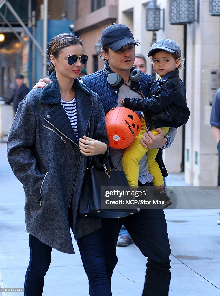 Celebrity Sightings in New York -October 28, 2013