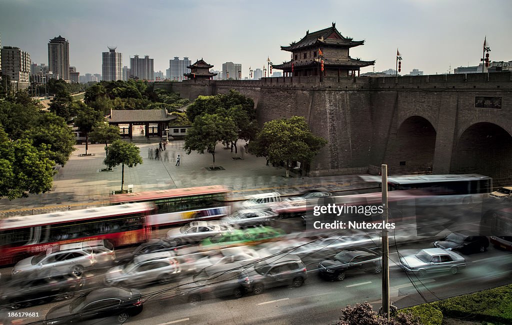 Xian city wall