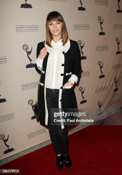 Actress Ina-Alice Kopp attends the Television Academy's presentation of 10 Years After "The Prime Time Closet - A History Of Gays And Lesbians On TV"...