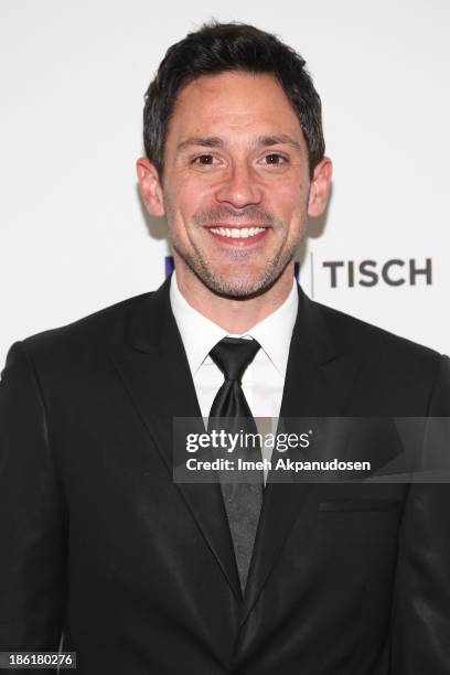 Actor Steve Kazee attends NYU's Tisch School Of The Arts' West Coast Benefit Gala at Regent Beverly Wilshire Hotel on October 28, 2013 in Beverly...