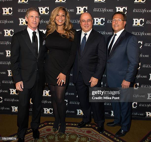 Jon Feltheimer and Wendy Williams attend the Broadcasting and Cable 23rd Annual Hall of Fame Awards Dinner at The Waldorf Astoria on October 28, 2013...