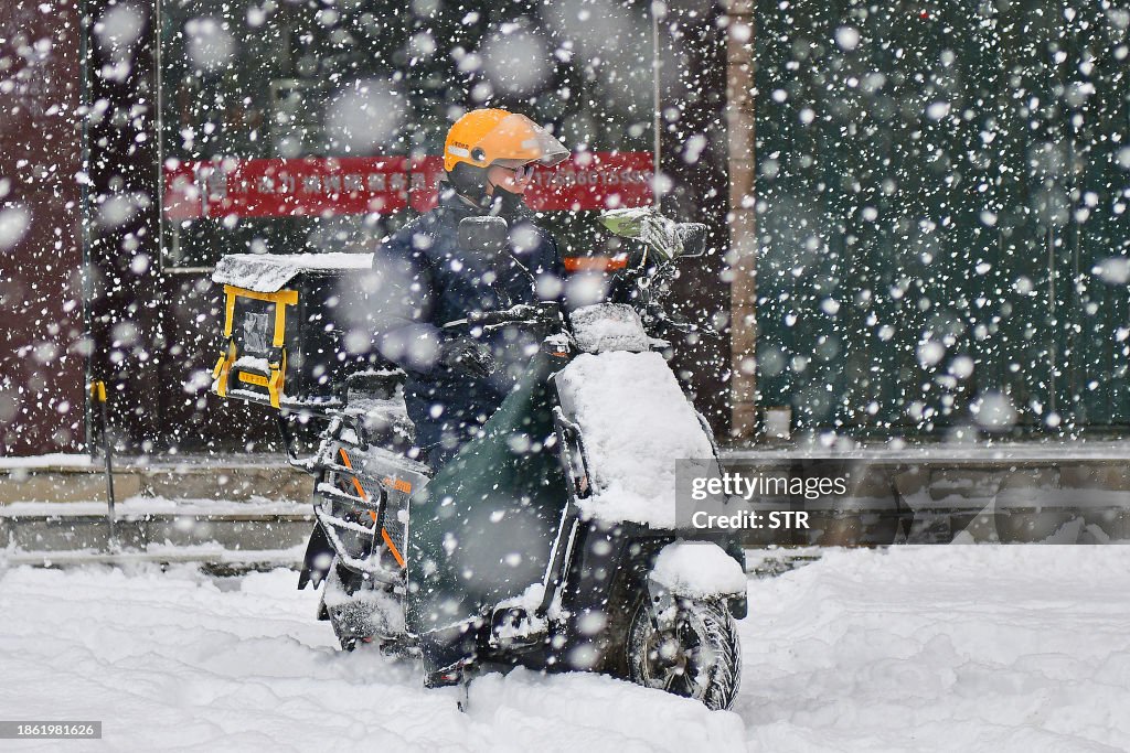 CHINA-WEATHER-CLIMATE