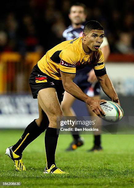 Alex Mead Rugby 67 Papua New Guinea V France Rugby League World Cup Group B Stock ...