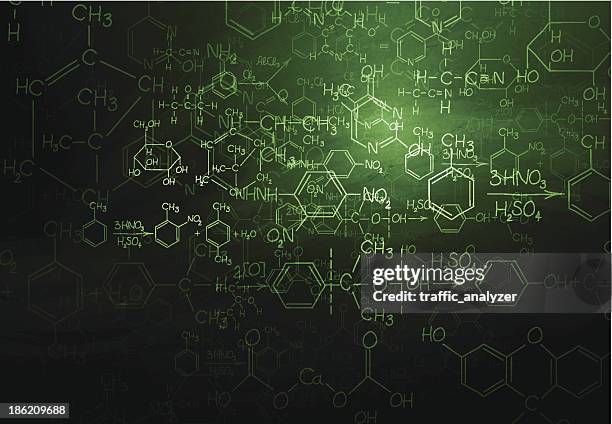 chemie hintergrund - nitrogen stock-grafiken, -clipart, -cartoons und -symbole