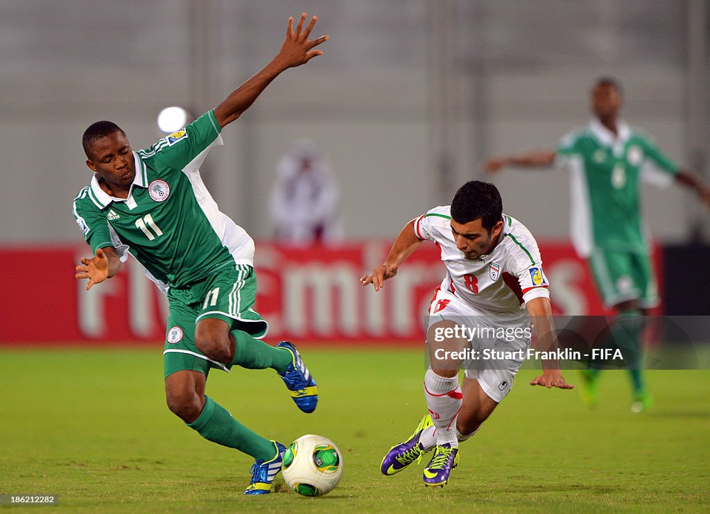 Nigeria v Iran: Round of 16 - FIFA U-17 World Cup UAE 2013