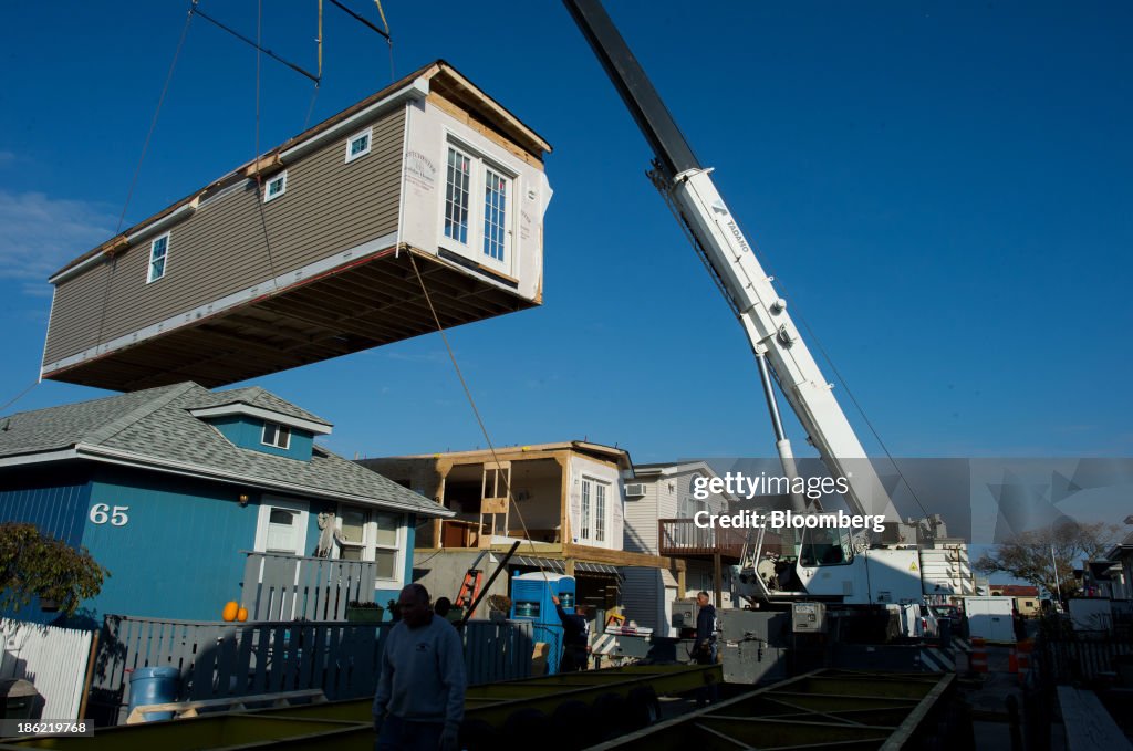 Modular Home Construction On The Anniversary Of Hurricane Sandy