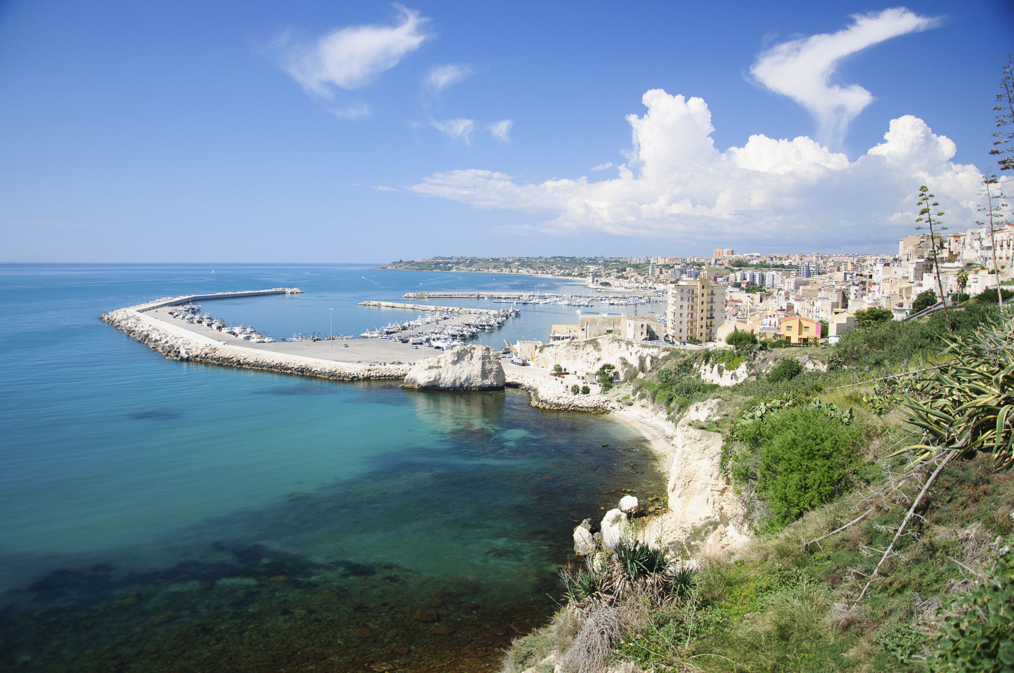 sciacca panoramic view