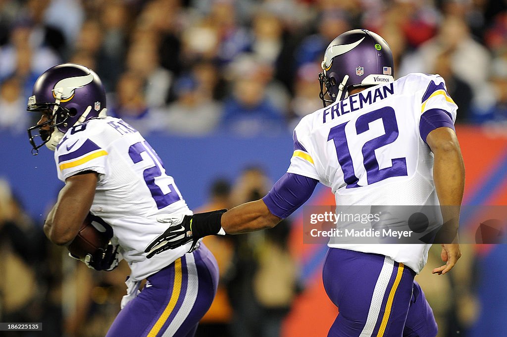 Minnesota Vikings v New York Giants