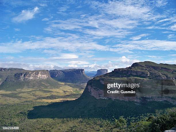 chapada diamantina national park - view from the t - chapada diamantina stock-fotos und bilder