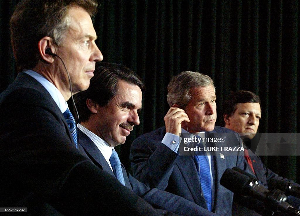 PORTUGAL-US-SPAIN-BRITAIN-SUMMIT-IRAQ