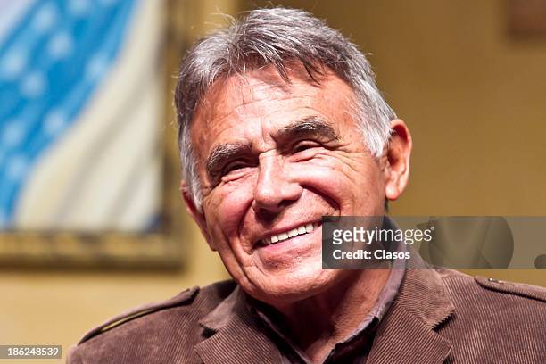 Hector Suarez during a press conference for the presentation of the theatre play Toc Toc at Fernando Soler Theatre on October 29, 2013 in Mexico...