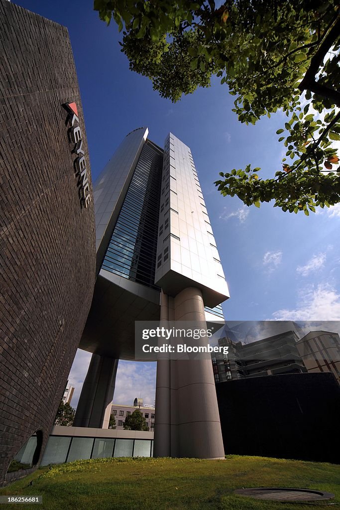 Keyence Japan The Keyence Corp. headquarters stands in Osaka, Japan, on Sunday ...