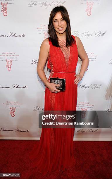 Ingrid Vandebosch attends Gabrielle's Angel Foundation Hosts Angel Ball 2013 at Cipriani Wall Street on October 29, 2013 in New York City.