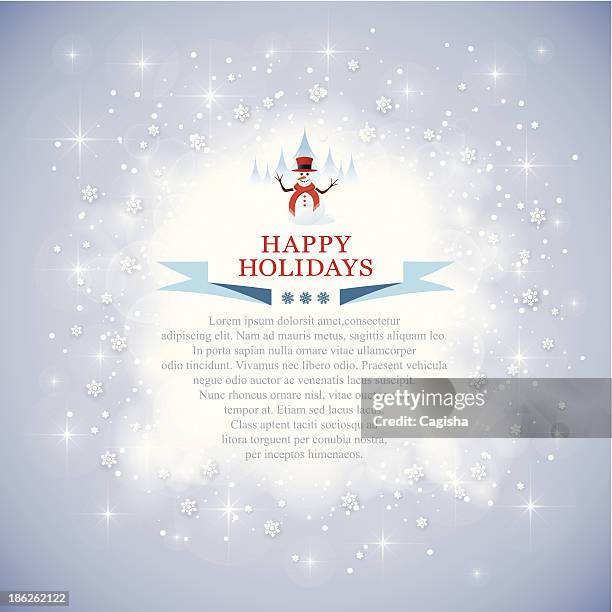 happy holidays - happy holidays around the world stock illustrations