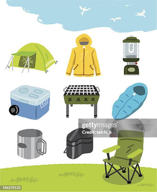 camp tool - mac vector stock illustrations
